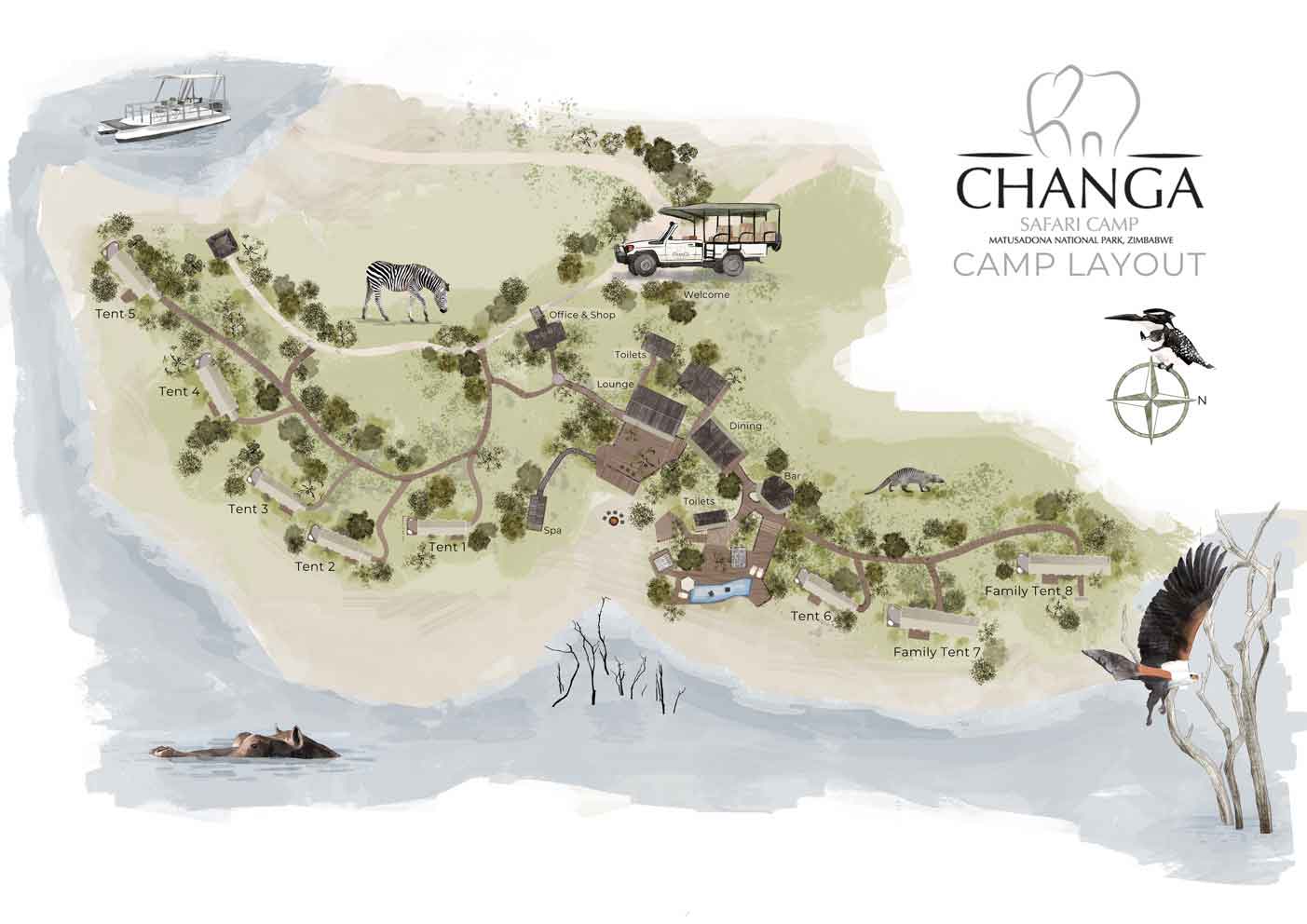 camp layout changa